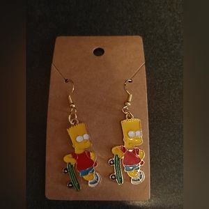 Bart Simpson Earrings